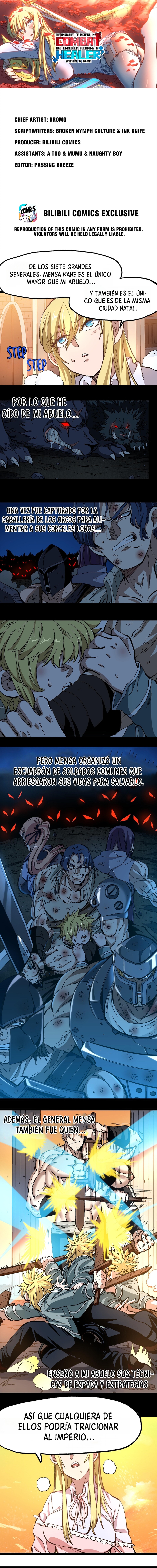 El Rey del Combate Delincuente Sin Rival es en Realidad un Sanador en el Mundo del Juego Capitulo 17 página 2