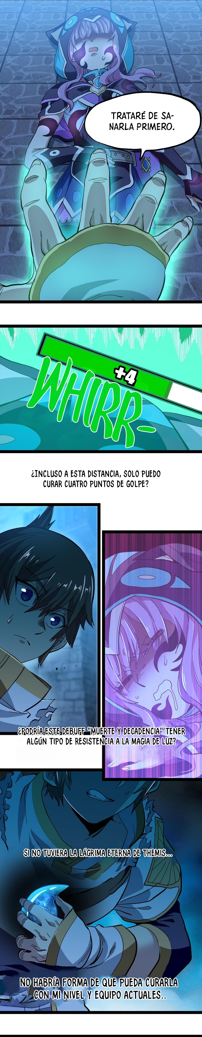 El Rey del Combate Delincuente Sin Rival es en Realidad un Sanador en el Mundo del Juego Capitulo 19 página 14