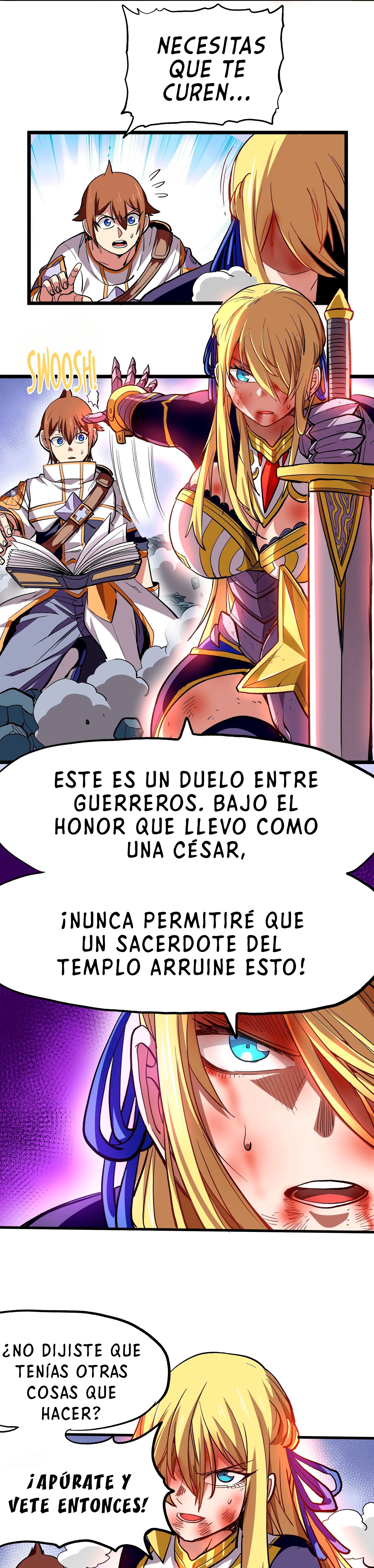 El Rey del Combate Delincuente Sin Rival es en Realidad un Sanador en el Mundo del Juego Capitulo 2 página 27