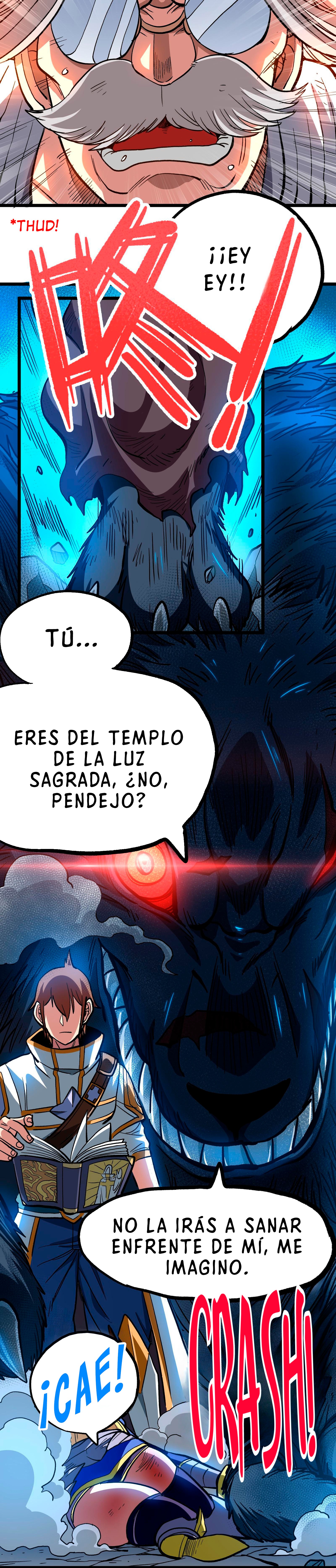 El Rey del Combate Delincuente Sin Rival es en Realidad un Sanador en el Mundo del Juego Capitulo 2 página 34