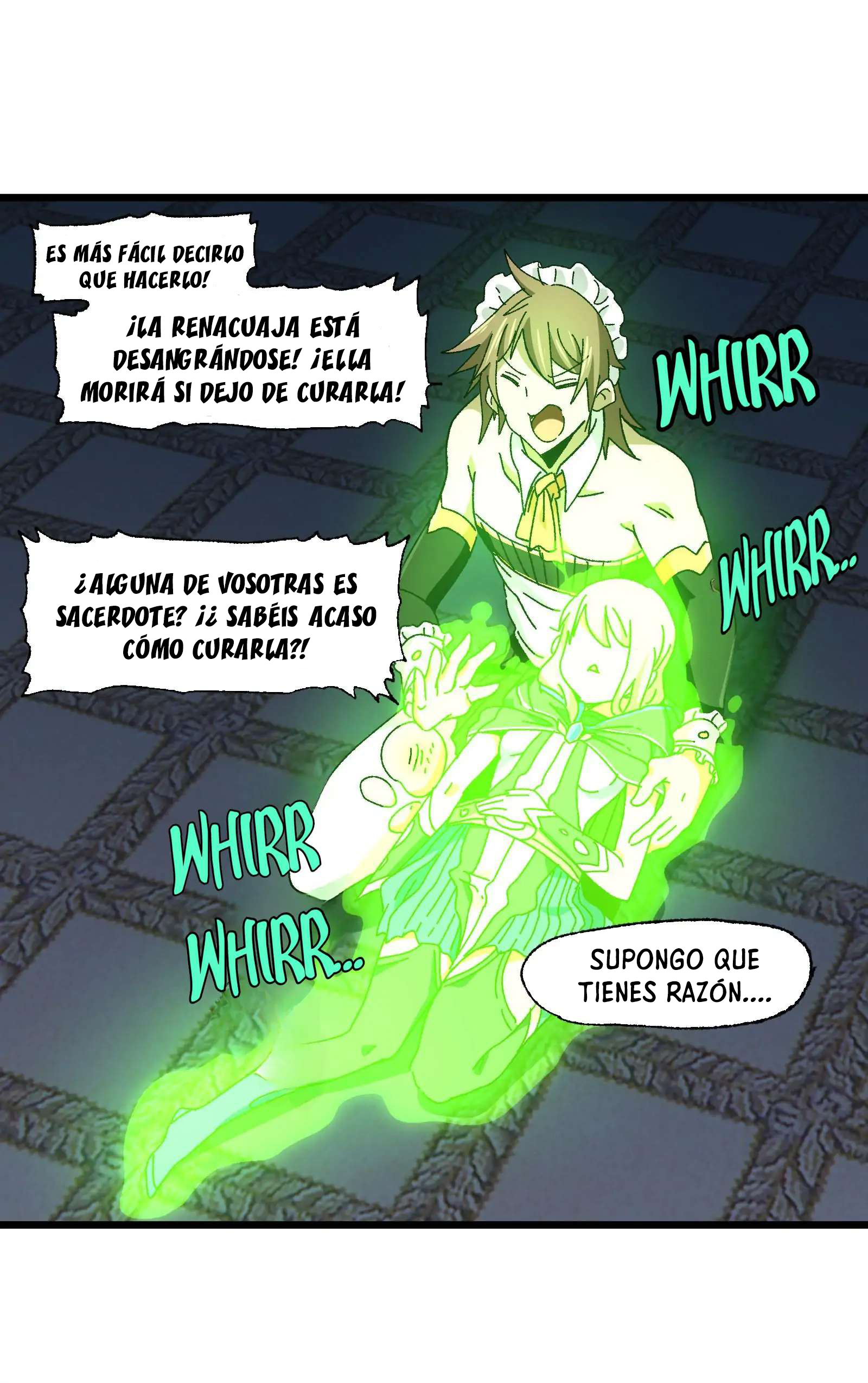El Rey del Combate Delincuente Sin Rival es en Realidad un Sanador en el Mundo del Juego Capitulo 28 página 50