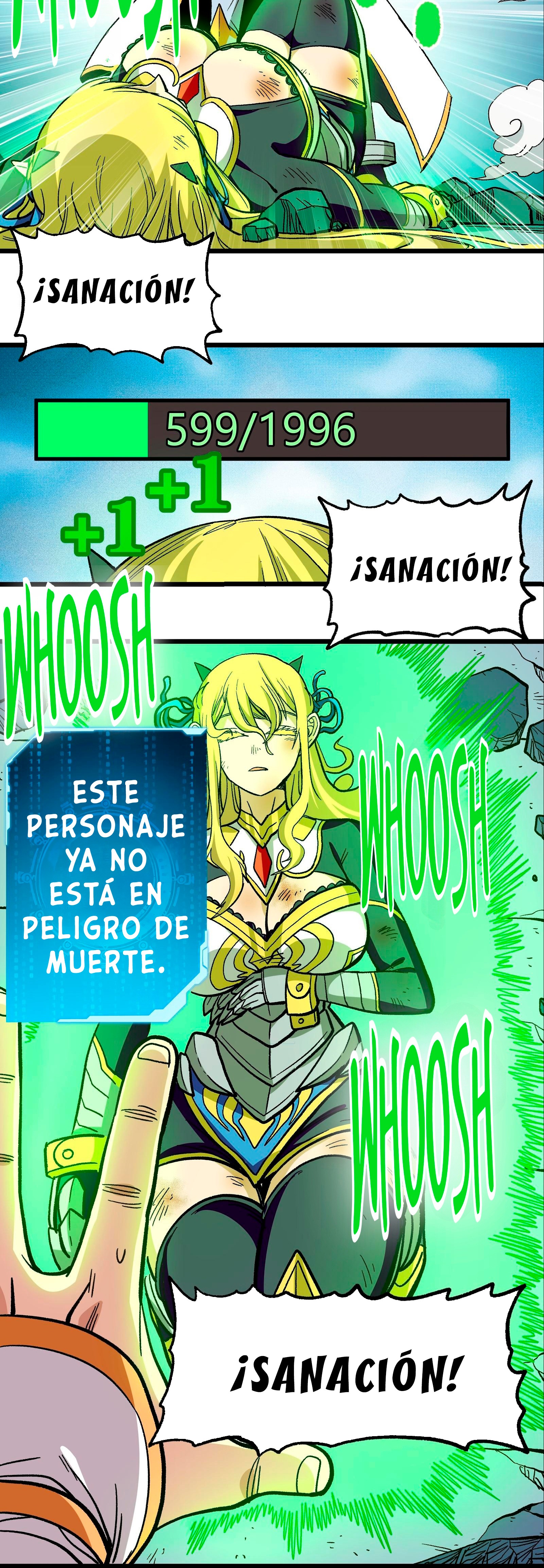 El Rey del Combate Delincuente Sin Rival es en Realidad un Sanador en el Mundo del Juego Capitulo 3 página 7