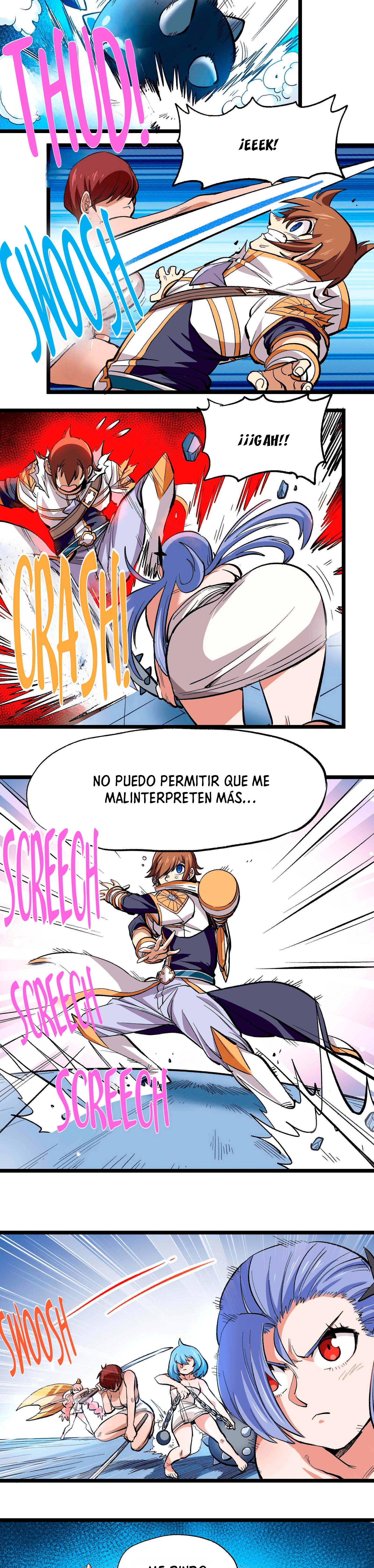 El Rey del Combate Delincuente Sin Rival es en Realidad un Sanador en el Mundo del Juego Capitulo 5 página 9
