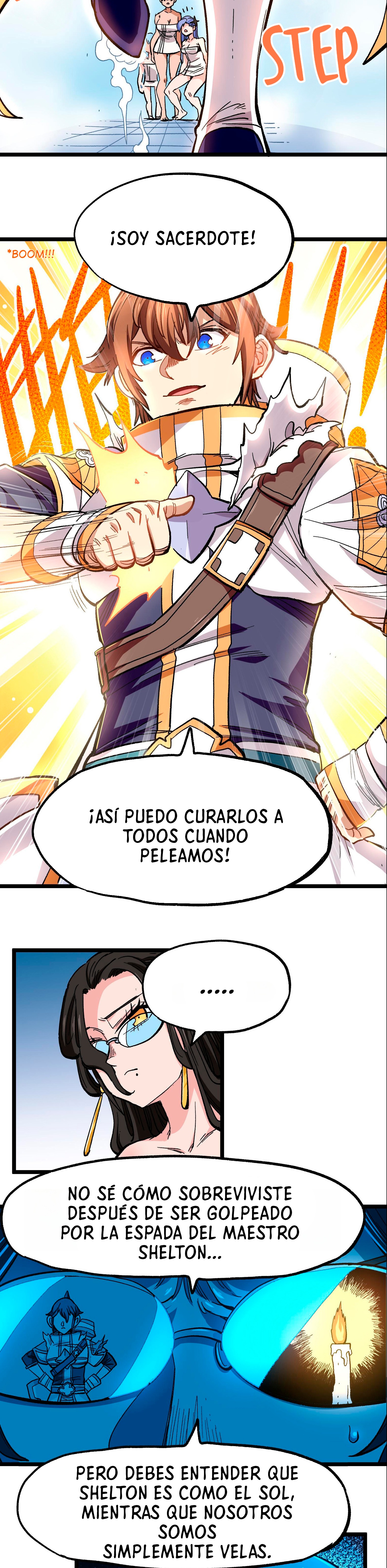 El Rey del Combate Delincuente Sin Rival es en Realidad un Sanador en el Mundo del Juego Capitulo 6 página 9