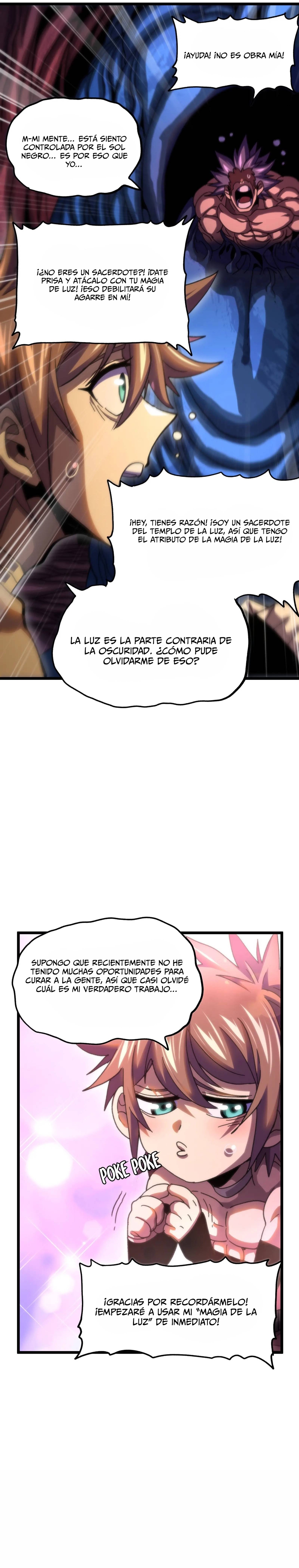 El Rey del Combate Delincuente Sin Rival es en Realidad un Sanador en el Mundo del Juego Capitulo 74 página 22