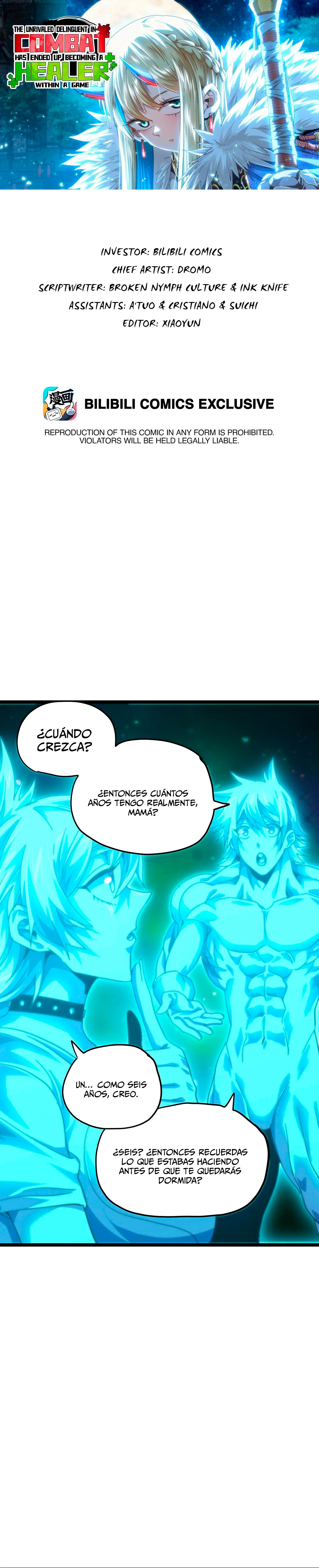 El Rey del Combate Delincuente Sin Rival es en Realidad un Sanador en el Mundo del Juego Capitulo 78 página 2
