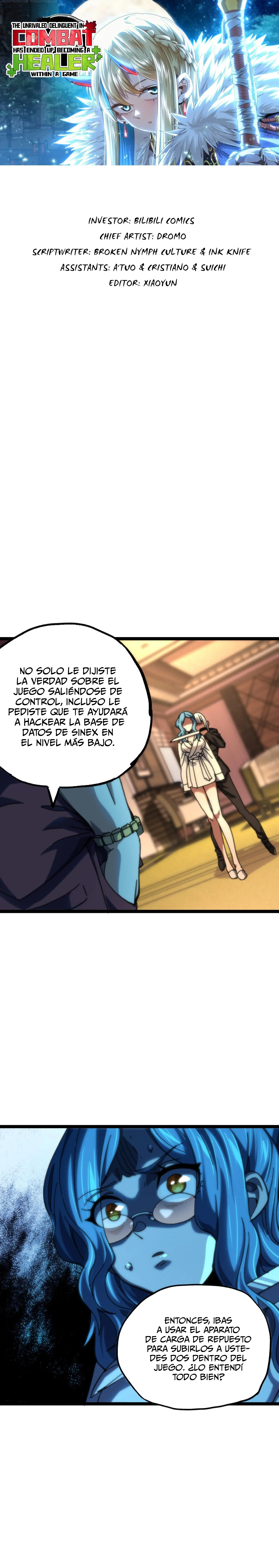 El Rey del Combate Delincuente Sin Rival es en Realidad un Sanador en el Mundo del Juego Capitulo 82 página 2