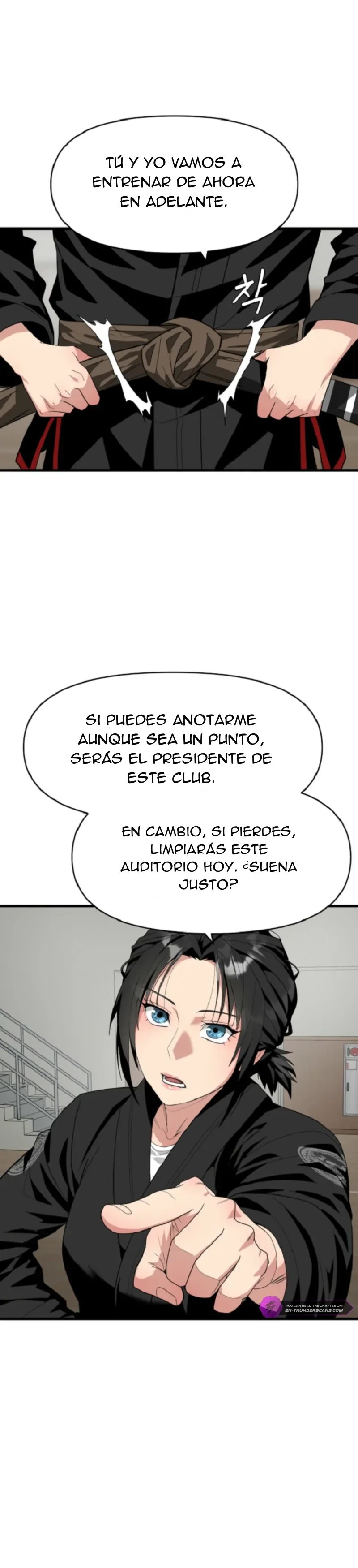 El luchador poseído Capítulo 8 página 12