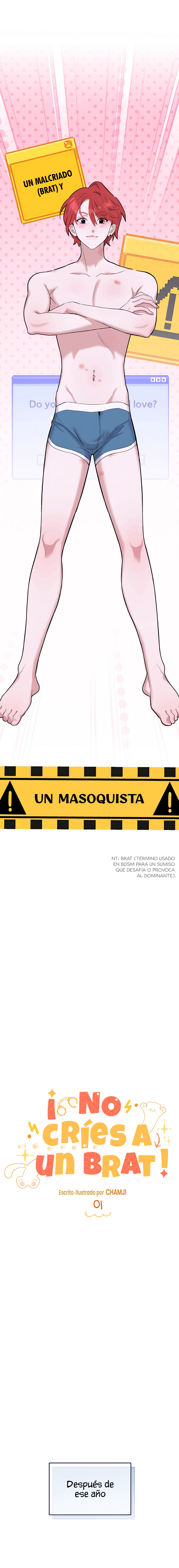 ¡No críes a un Brat! Capitulo 1 página 11