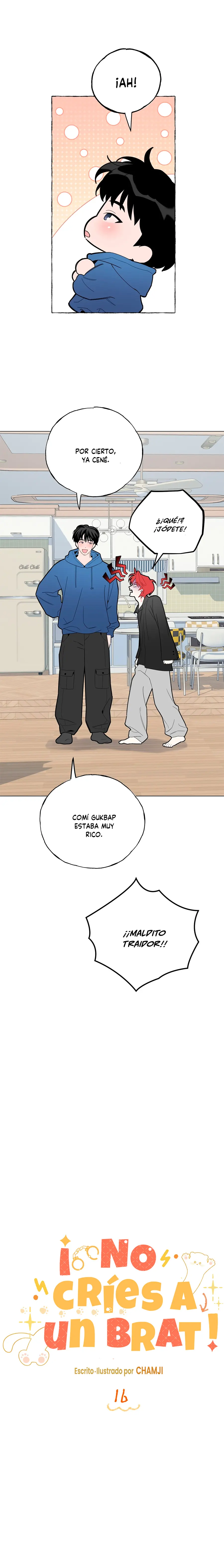 ¡No críes a un Brat! Capitulo 16 página 14