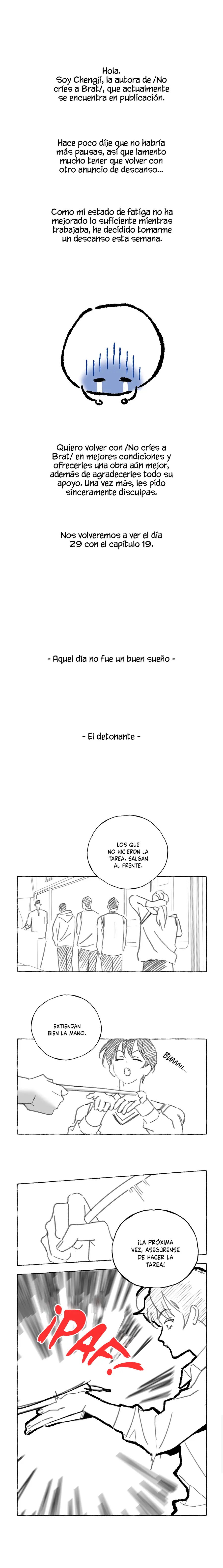 ¡No críes a un Brat! Capitulo 18 página 24