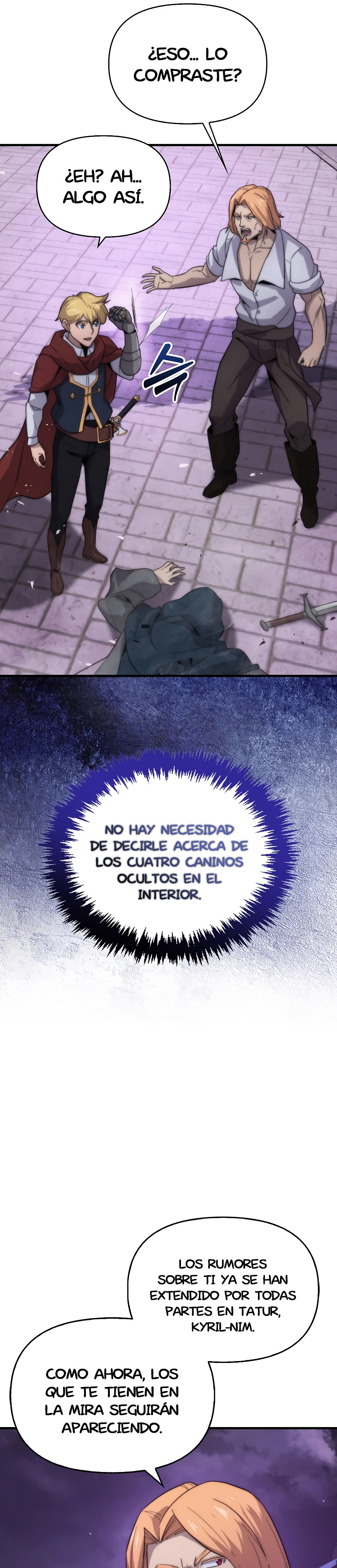 El Maestro de la Espada de Noveno Rango Capitulo 21.1 página 8