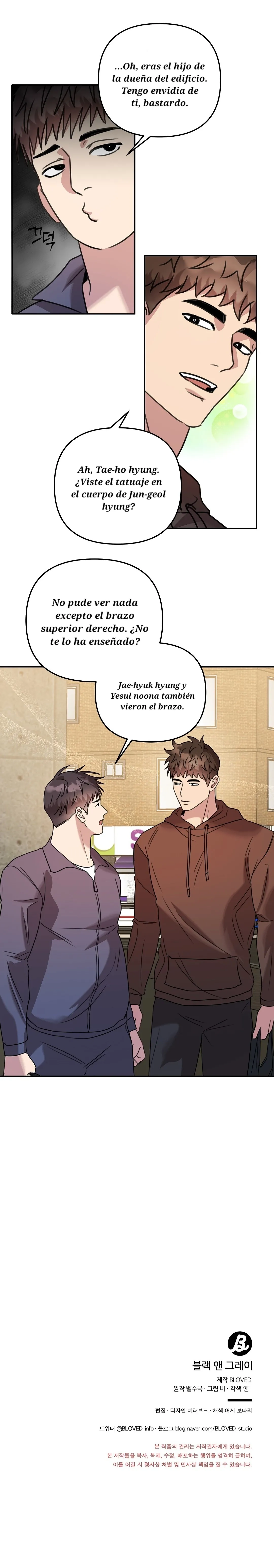 Negro y Gris Capitulo 15 página 26