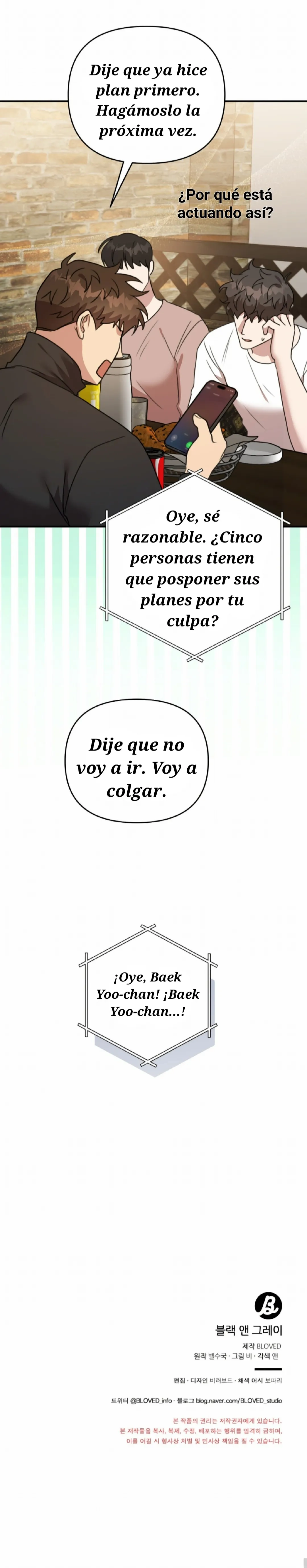 Negro y Gris Capitulo 28 página 20