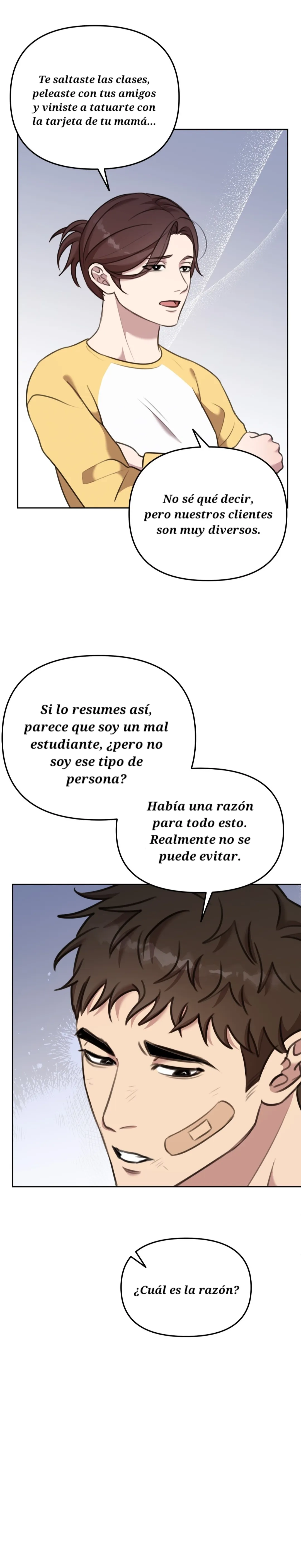 Negro y Gris Capitulo 4 página 21