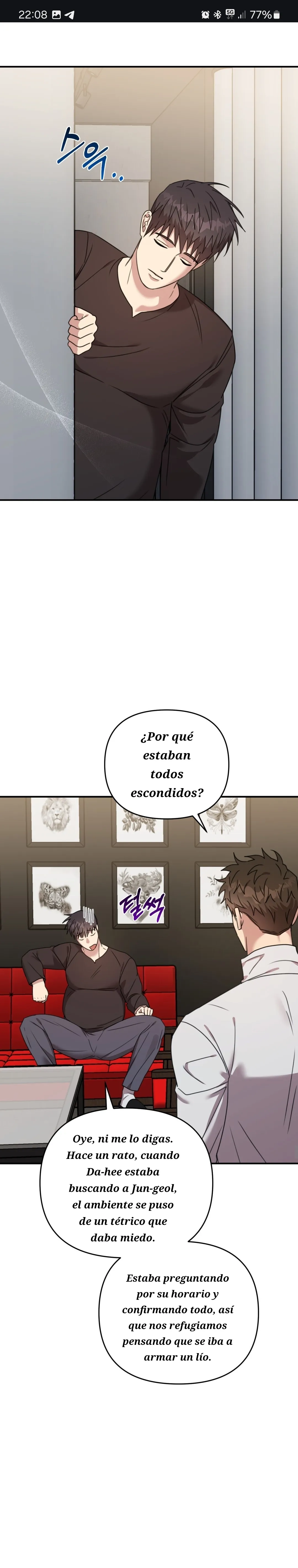 Negro y Gris Capitulo 43 página 10