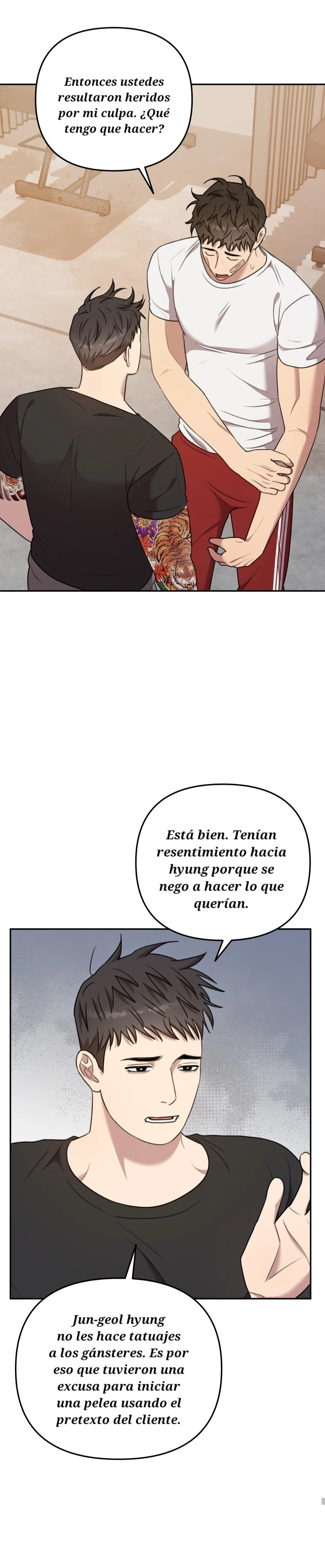 Negro y Gris Capitulo 6 página 29