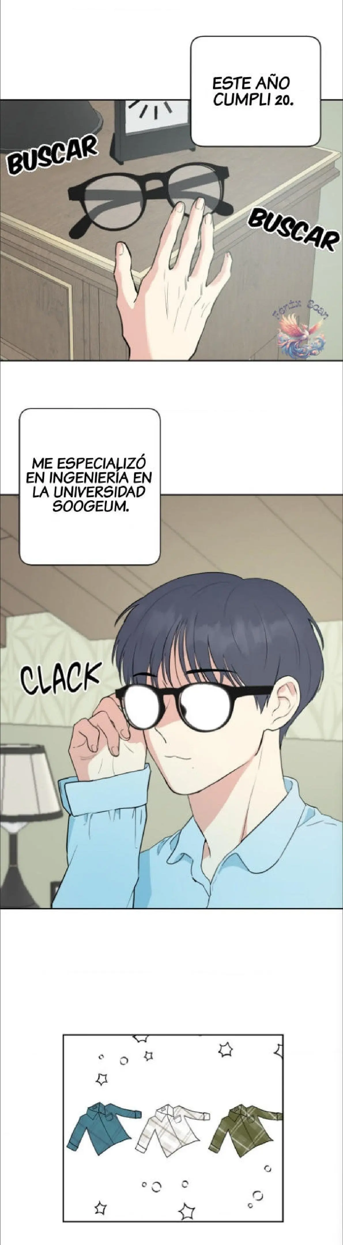 La Doble Vida del Chico Nerd Capitulo 1 página 20