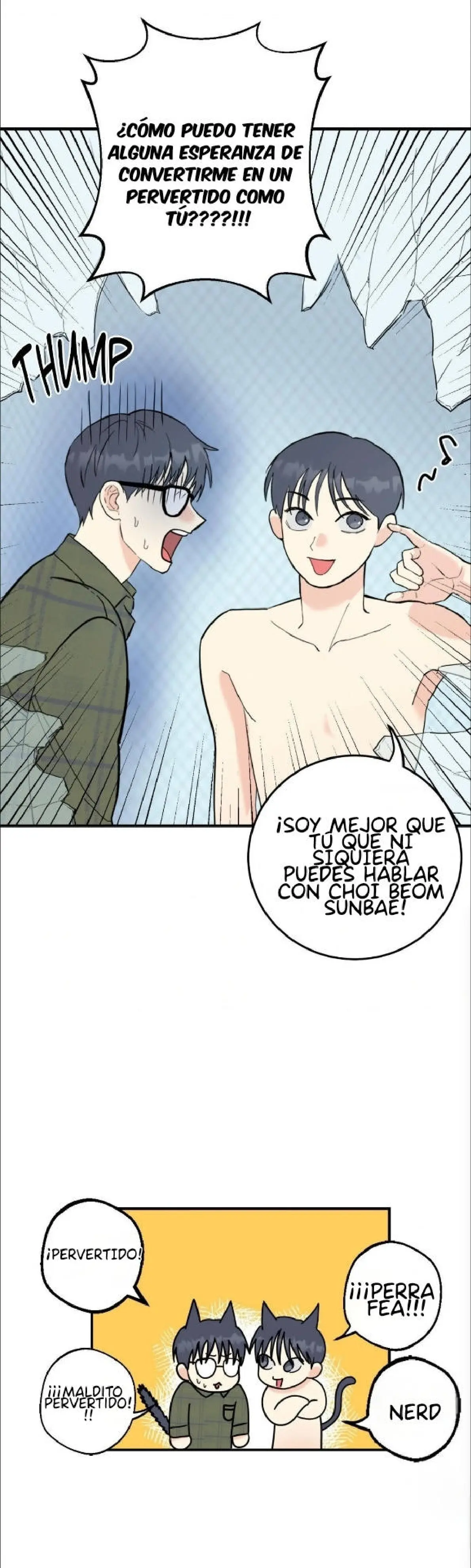 La Doble Vida del Chico Nerd Capitulo 2 página 20
