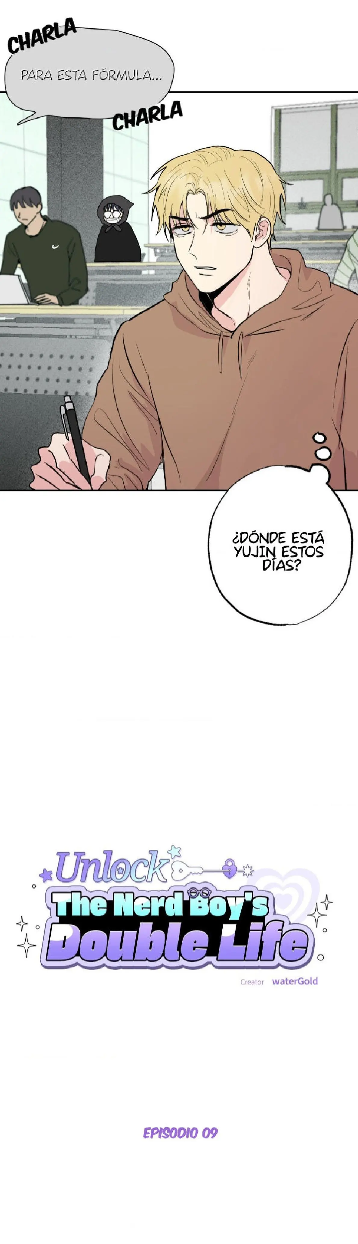 La Doble Vida del Chico Nerd Capitulo 9 página 16