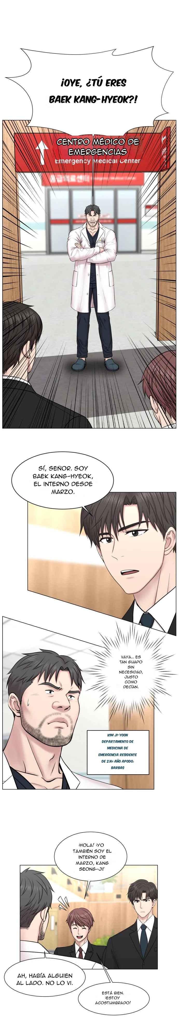 Centro de traumatismos graves: cirujano Baek Kang-hyeok Capítulo 1 página 14