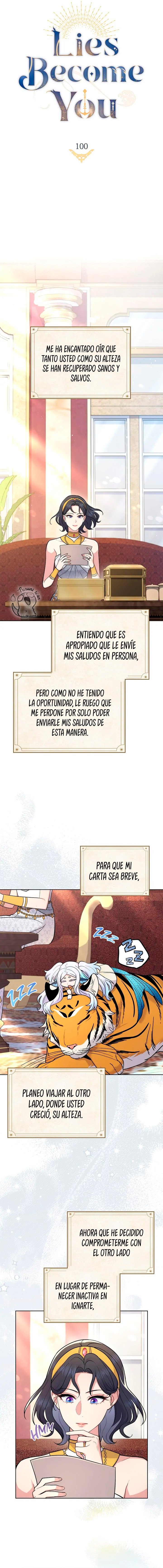 Te convertiste en tus mentiras Capitulo 100 página 5