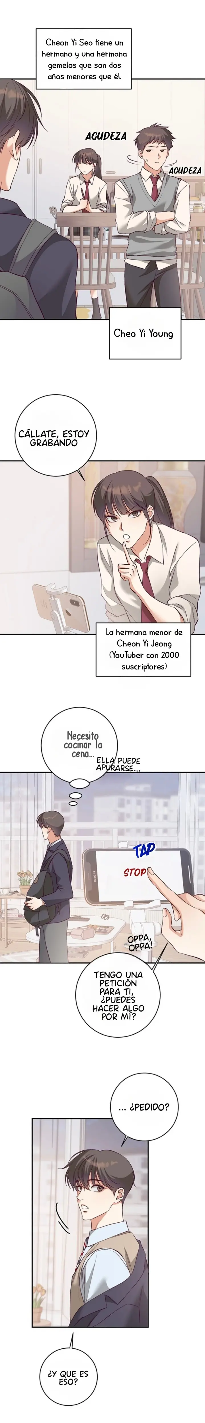 Diario de observación del diente de león Capitulo 1 página 9