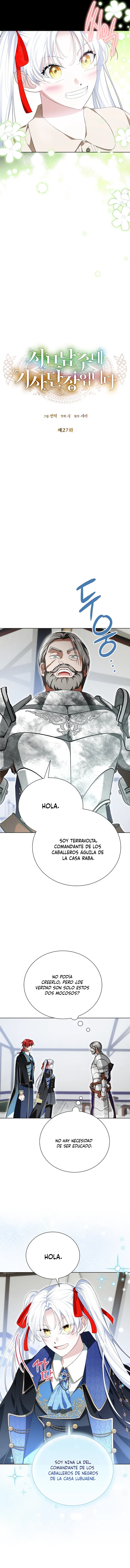 Soy el comandante de la orden de caballeros del protagonista secundario Capitulo 27 página 4