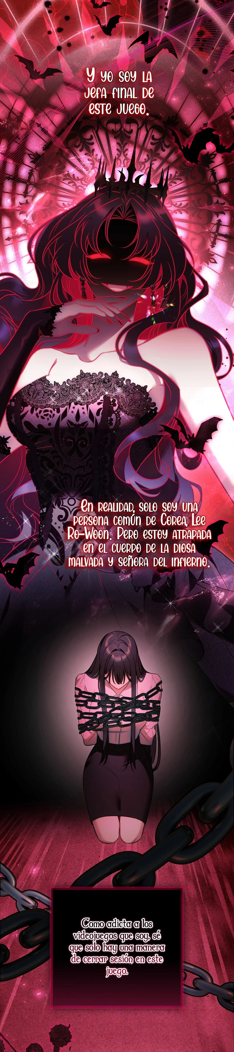 La jefa final desea morir Capitulo 1 página 13