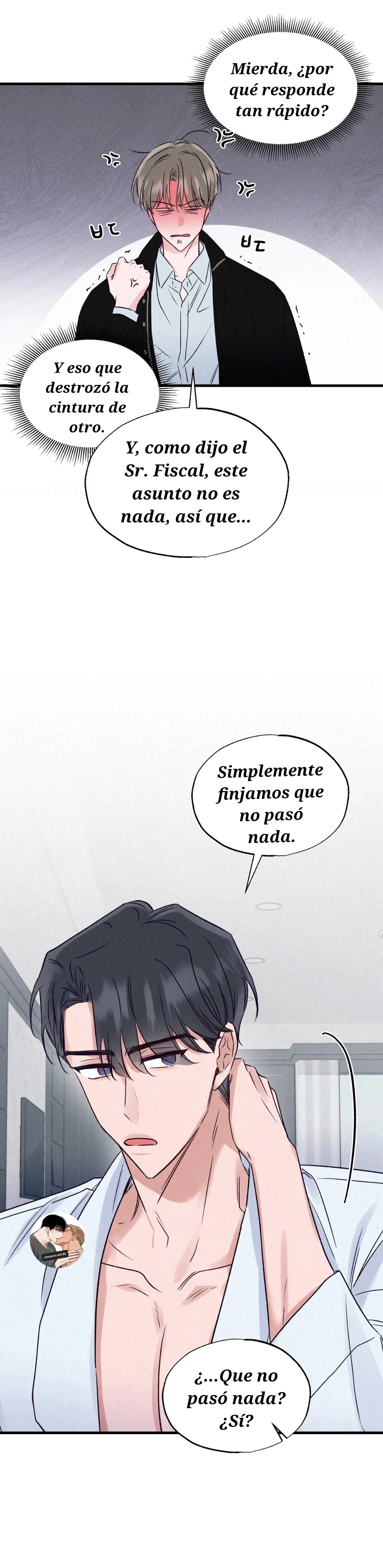 Coqueteo en Colaboración Romántica Capitulo 4 página 9