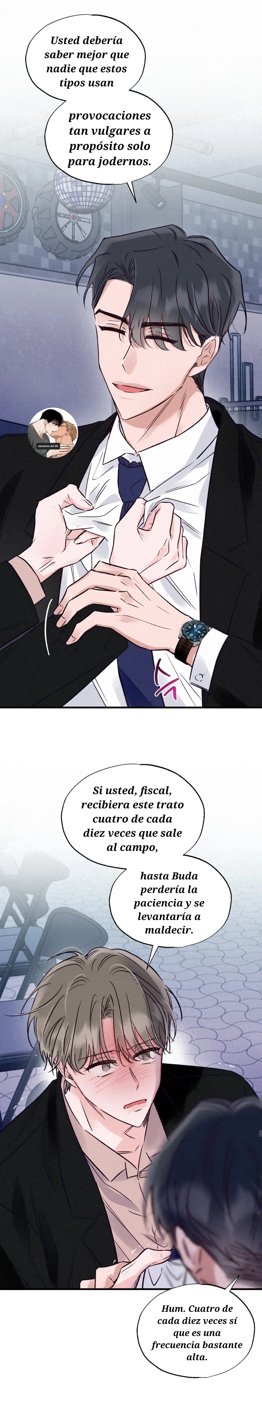 Coqueteo en Colaboración Romántica Capitulo 5 página 9
