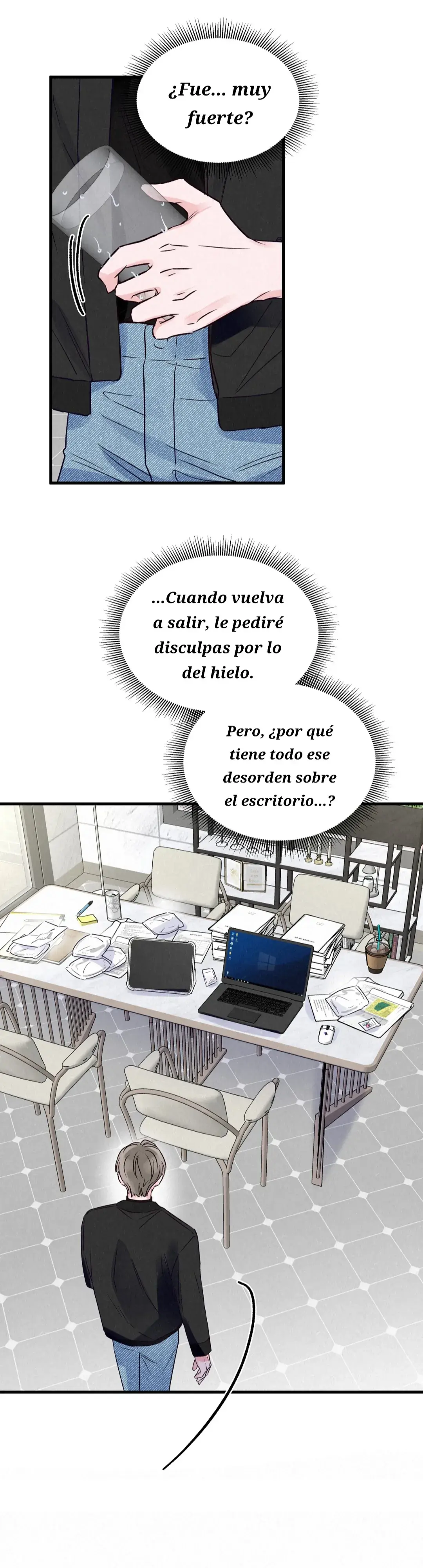 Coqueteo en Colaboración Romántica Capitulo 8 página 18