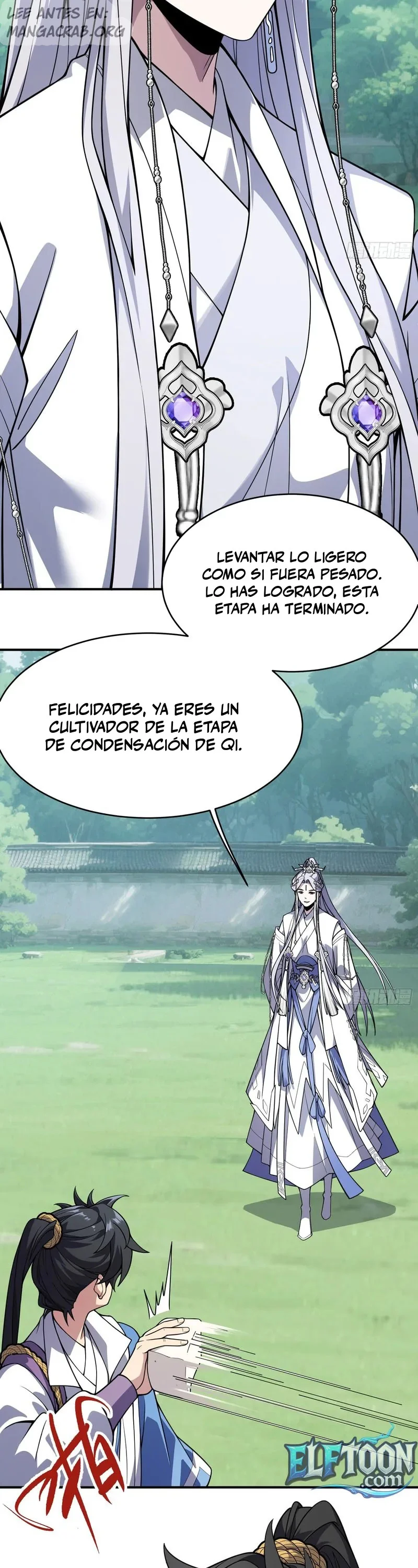 ¿Quién le permitió cultivar la inmortalidad? Capitulo 11 página 10