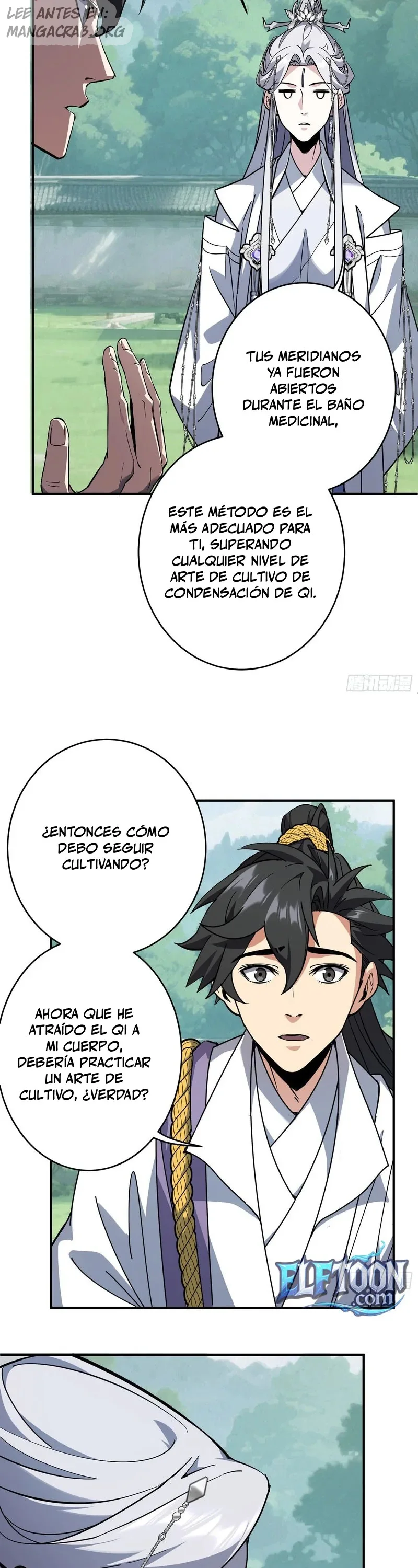 ¿Quién le permitió cultivar la inmortalidad? Capitulo 11 página 19