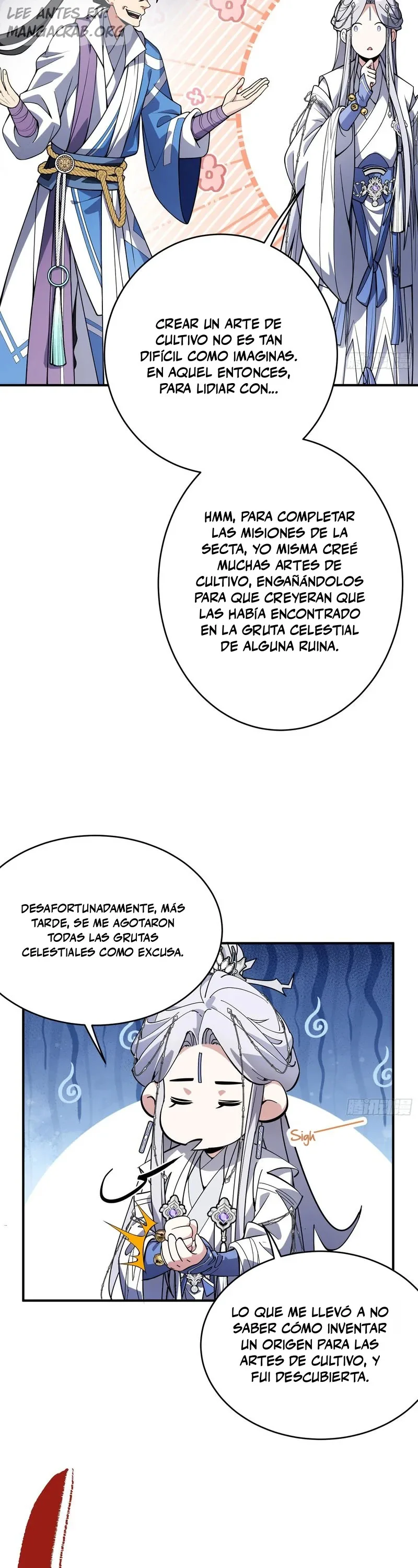 ¿Quién le permitió cultivar la inmortalidad? Capitulo 11 página 22
