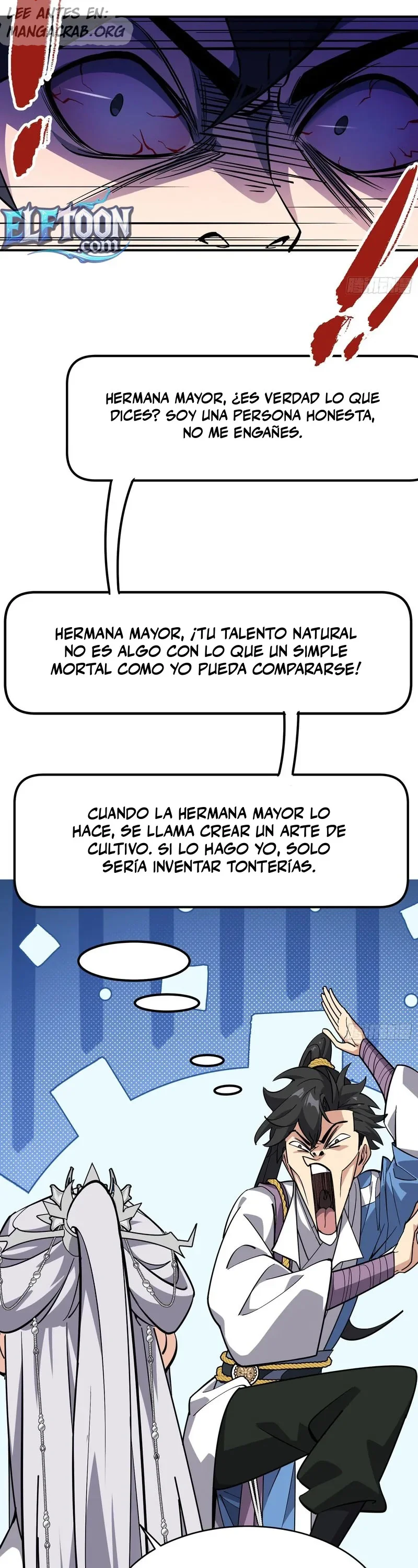 ¿Quién le permitió cultivar la inmortalidad? Capitulo 11 página 23