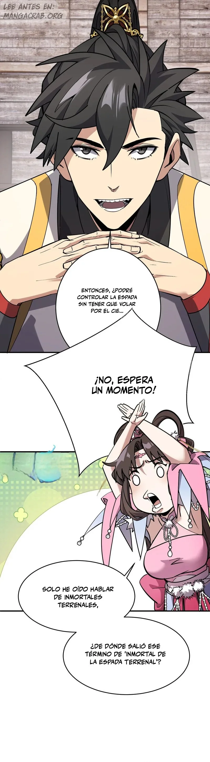 ¿Quién le permitió cultivar la inmortalidad? Capitulo 13 página 15