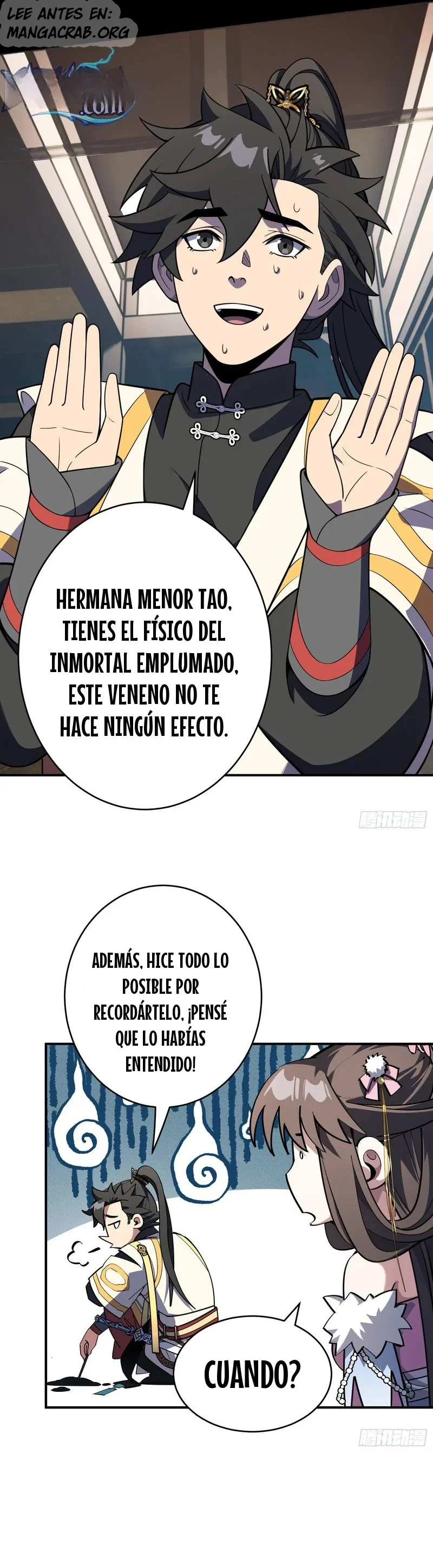 ¿Quién le permitió cultivar la inmortalidad? Capitulo 18 página 11