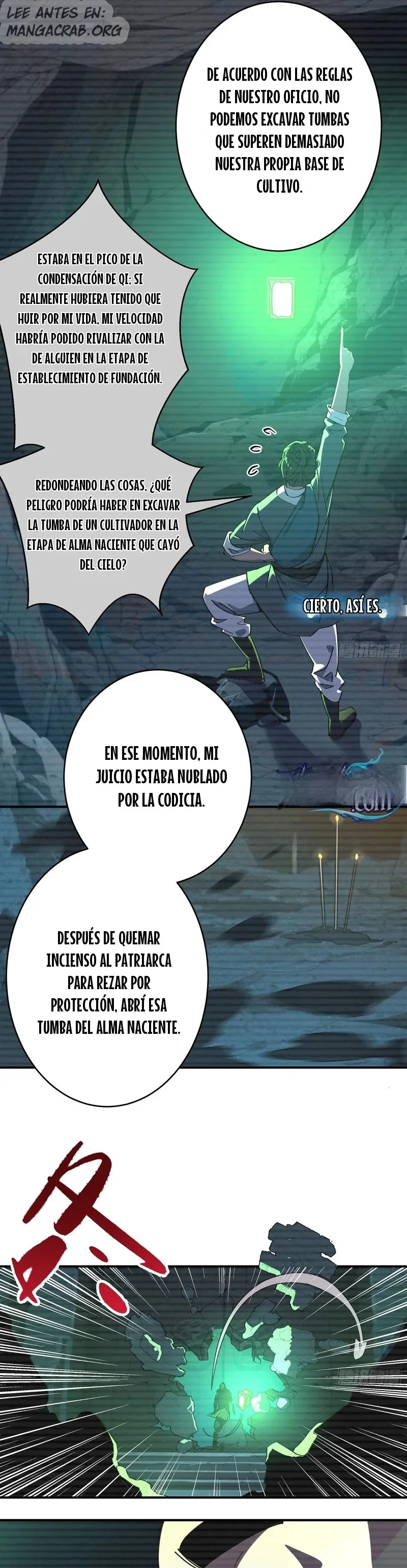 ¿Quién le permitió cultivar la inmortalidad? Capitulo 18 página 27
