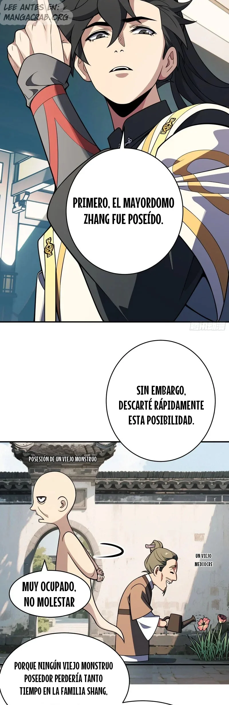 ¿Quién le permitió cultivar la inmortalidad? Capitulo 18 página 3