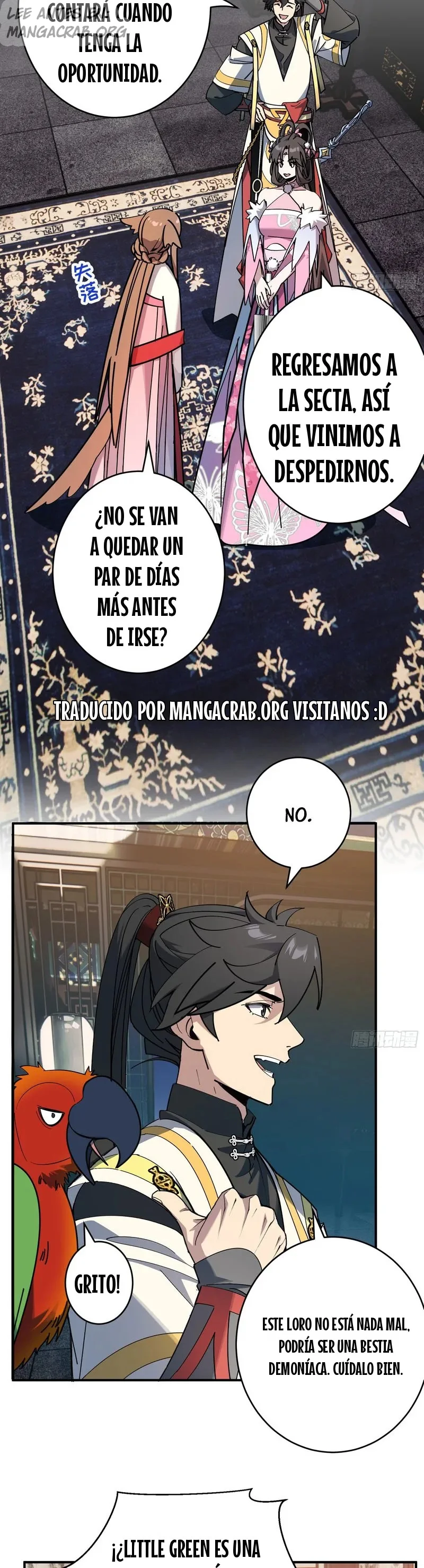¿Quién le permitió cultivar la inmortalidad? Capitulo 19 página 15