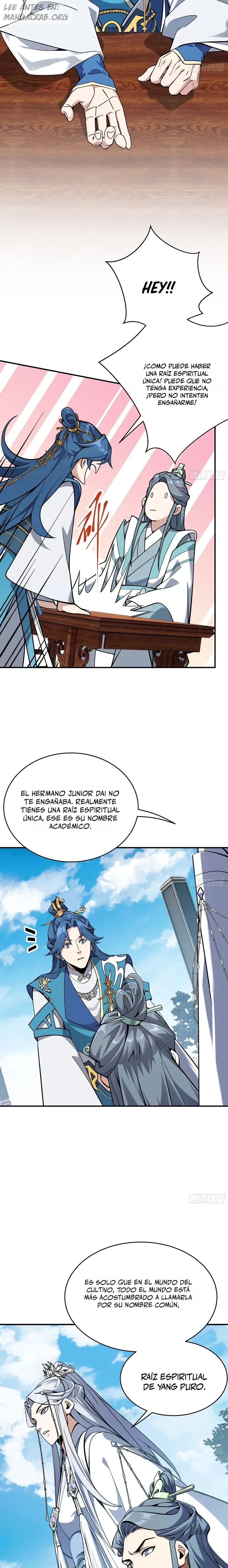 ¿Quién le permitió cultivar la inmortalidad? Capitulo 2 página 8