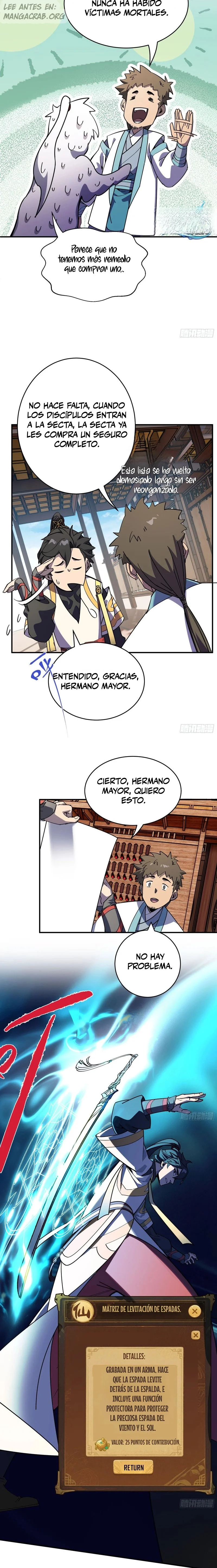¿Quién le permitió cultivar la inmortalidad? Capitulo 20 página 9