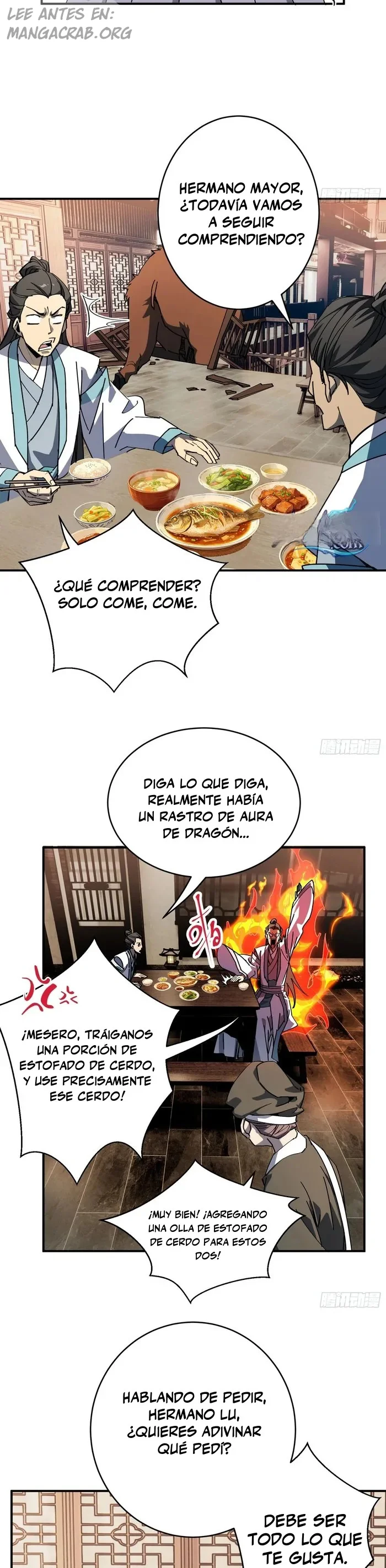 ¿Quién le permitió cultivar la inmortalidad? Capitulo 21 página 19