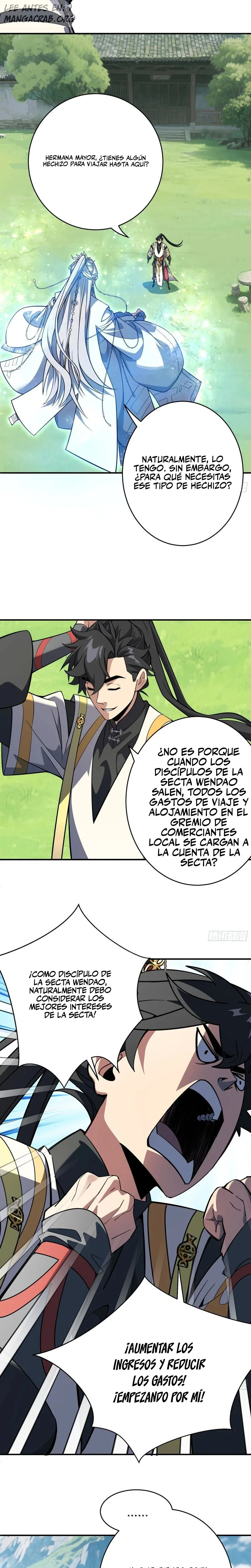 ¿Quién le permitió cultivar la inmortalidad? Capitulo 22 página 9