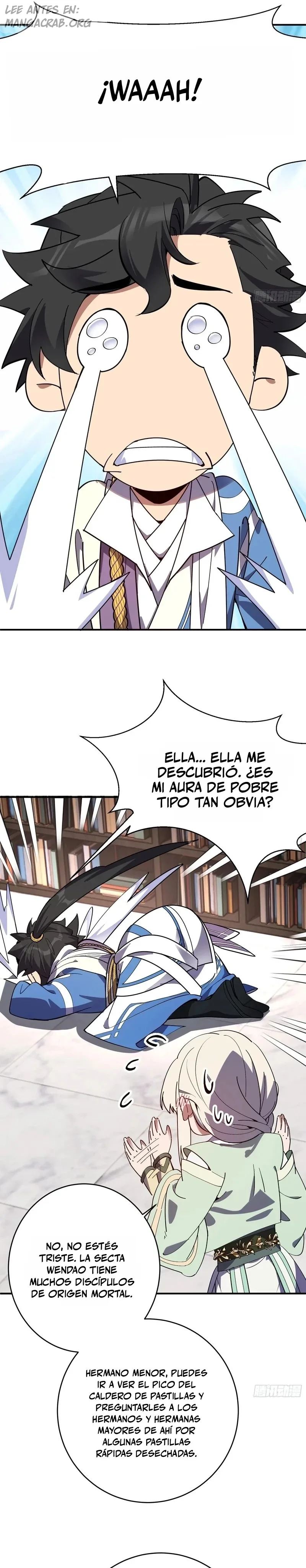 ¿Quién le permitió cultivar la inmortalidad? Capitulo 7 página 12