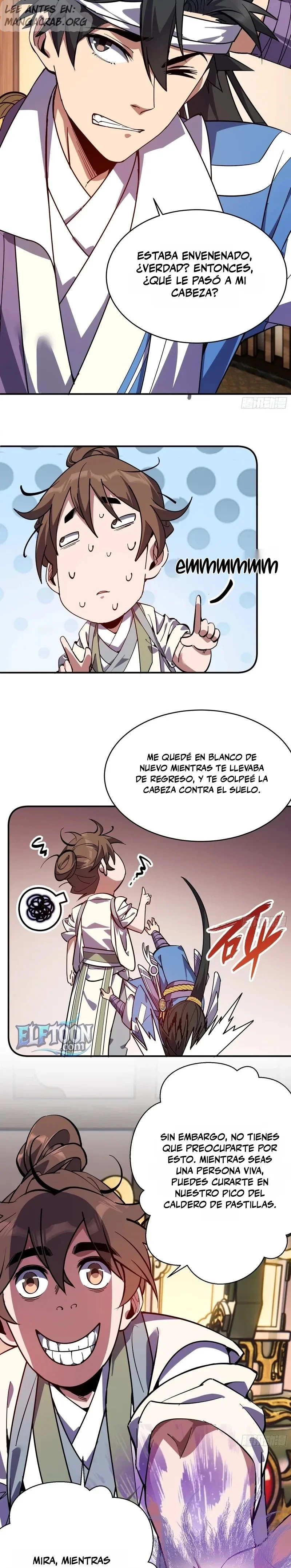 ¿Quién le permitió cultivar la inmortalidad? Capitulo 7 página 23
