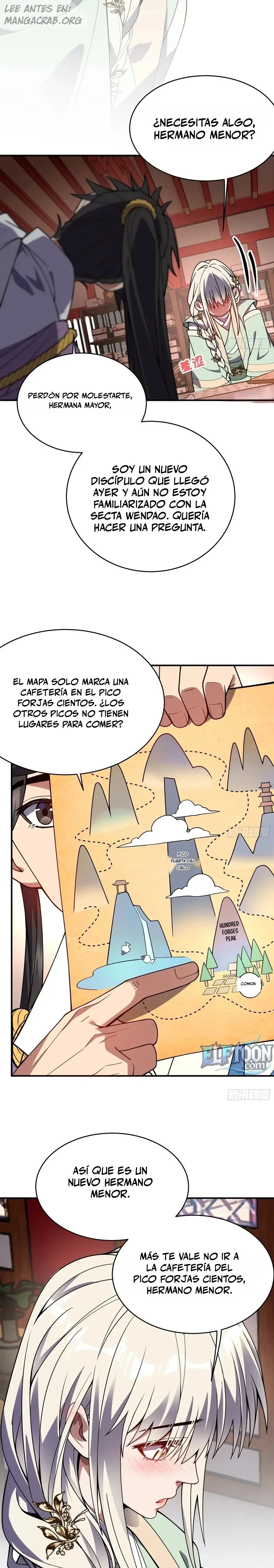 ¿Quién le permitió cultivar la inmortalidad? Capitulo 7 página 8