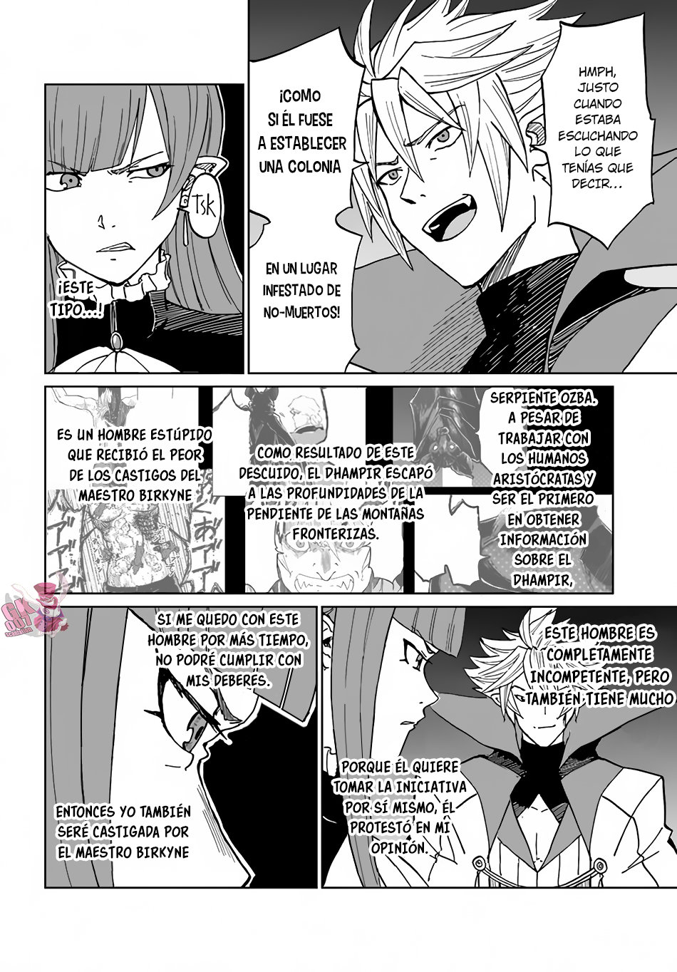 El Nigromante que No Quiere una Cuarta Vez Capitulo 31 página 7
