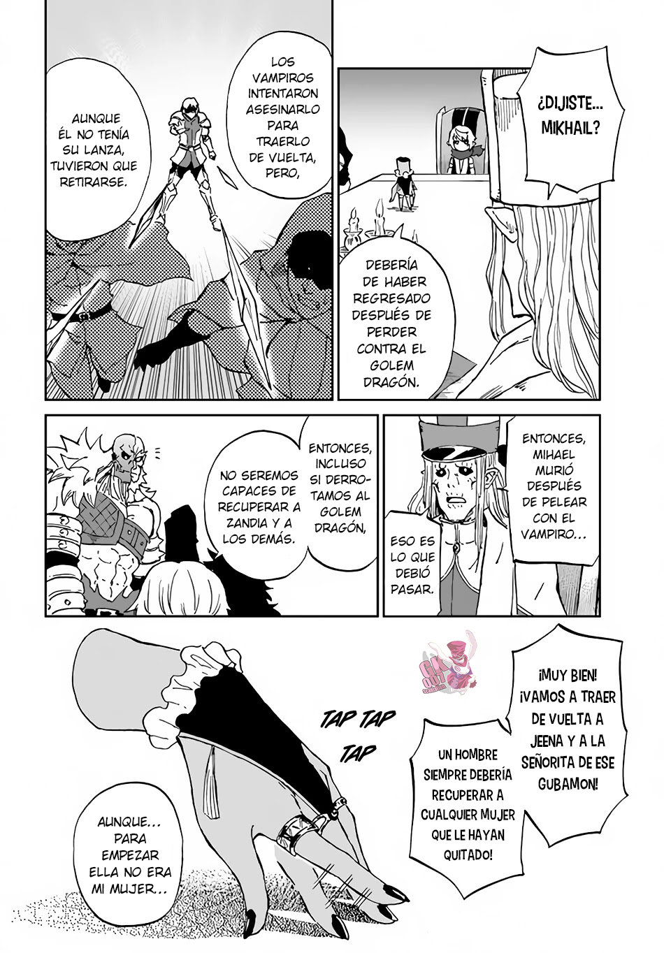 El Nigromante que No Quiere una Cuarta Vez Capitulo 33 página 9